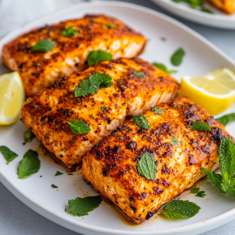 Harissa-Spiced Salmon