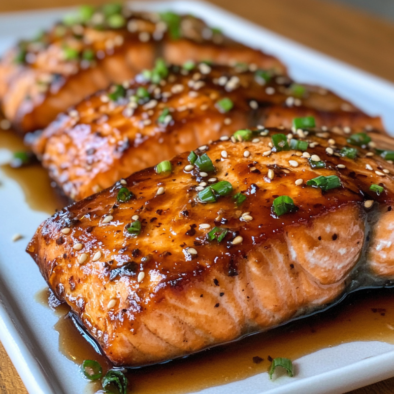 Honey Soy Glazed Salmon