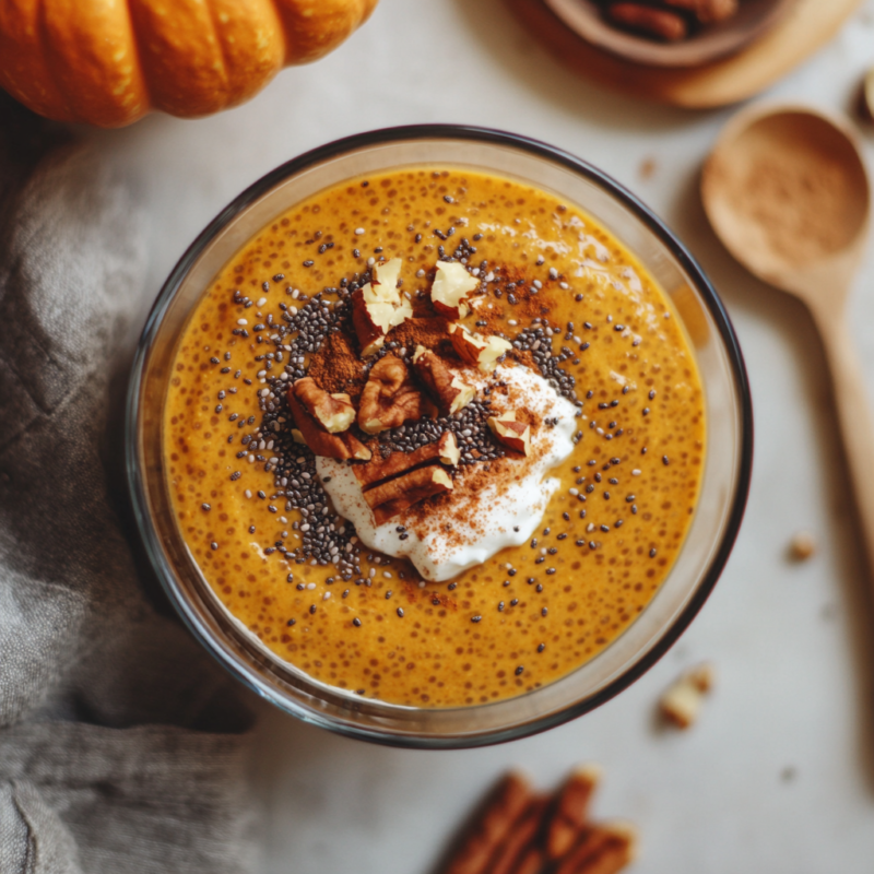 Pumpkin Chia Pudding