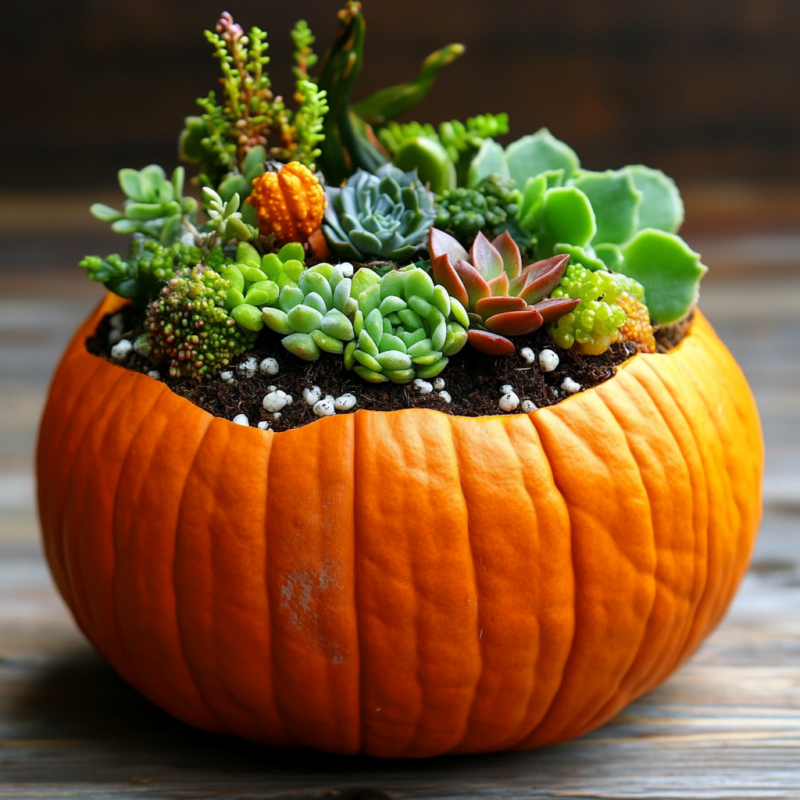 Pumpkin Terrarium Pumpkin Crafts