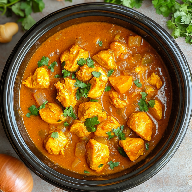 Slow Cooker Pumpkin Chicken Curry
