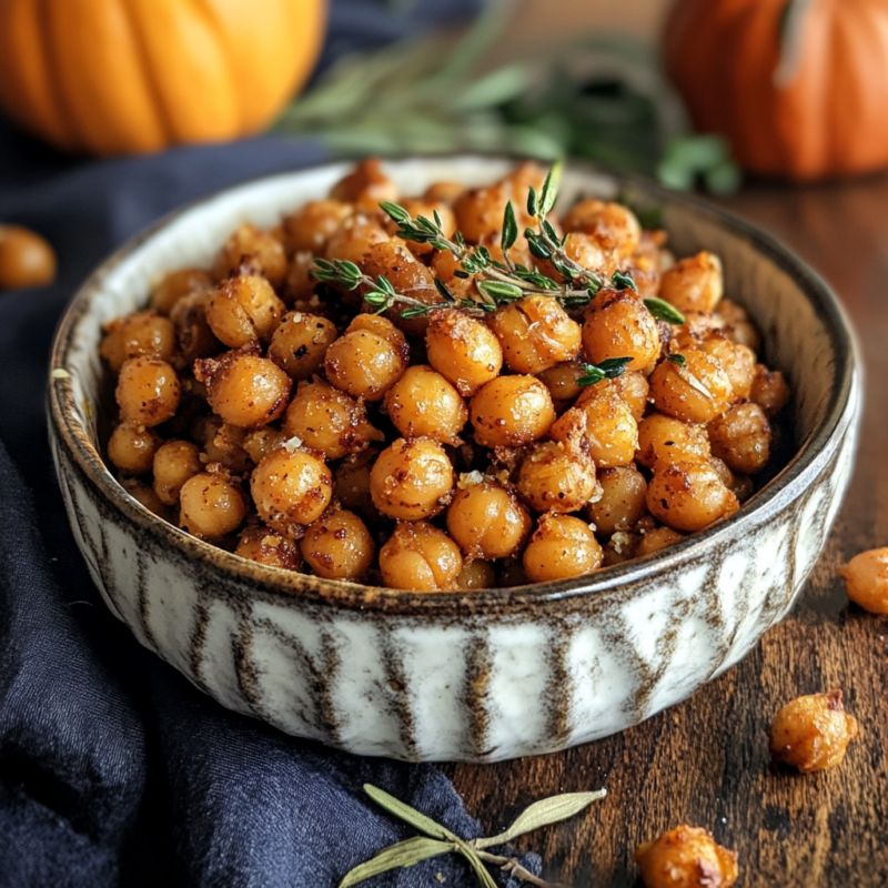 Spicy Roasted Chickpeas