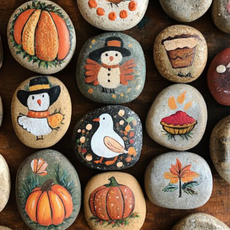 Thanksgiving Story Stones