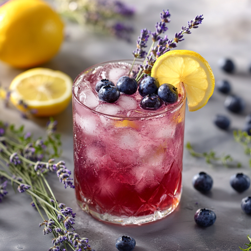 Blueberry Lavender Lemonade