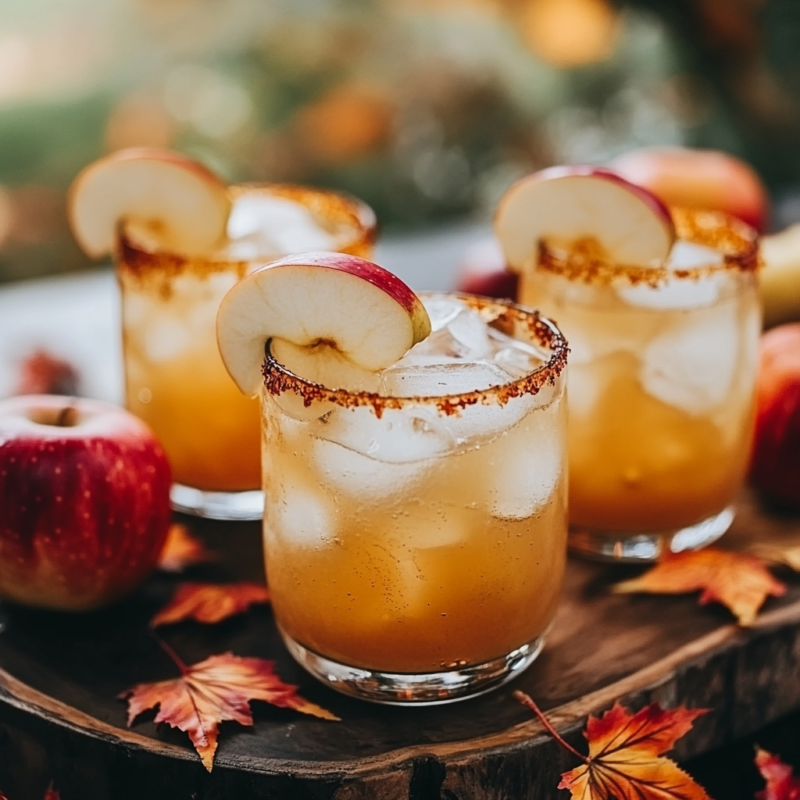 Caramel Apple Mocktail