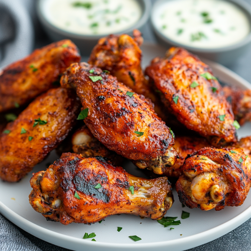 Classic Crispy Air Fryer Chicken Wings