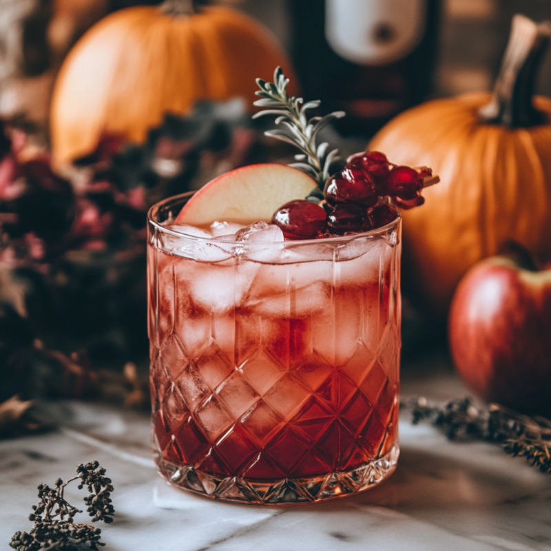 Cranberry Apple Spritzer