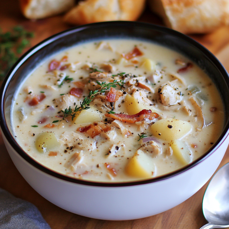 Crockpot Clam Chowder