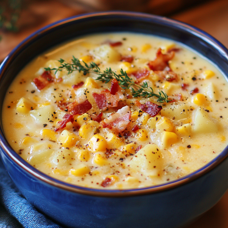 Crockpot Corn Chowder