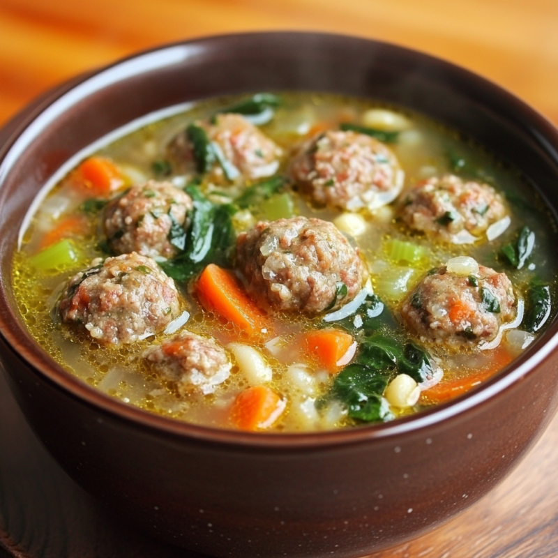 Crockpot Italian Wedding Soup
