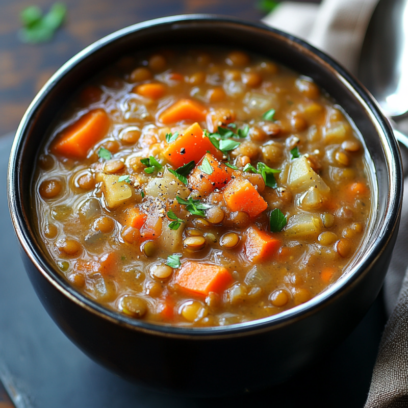 Crockpot Lentil Soup