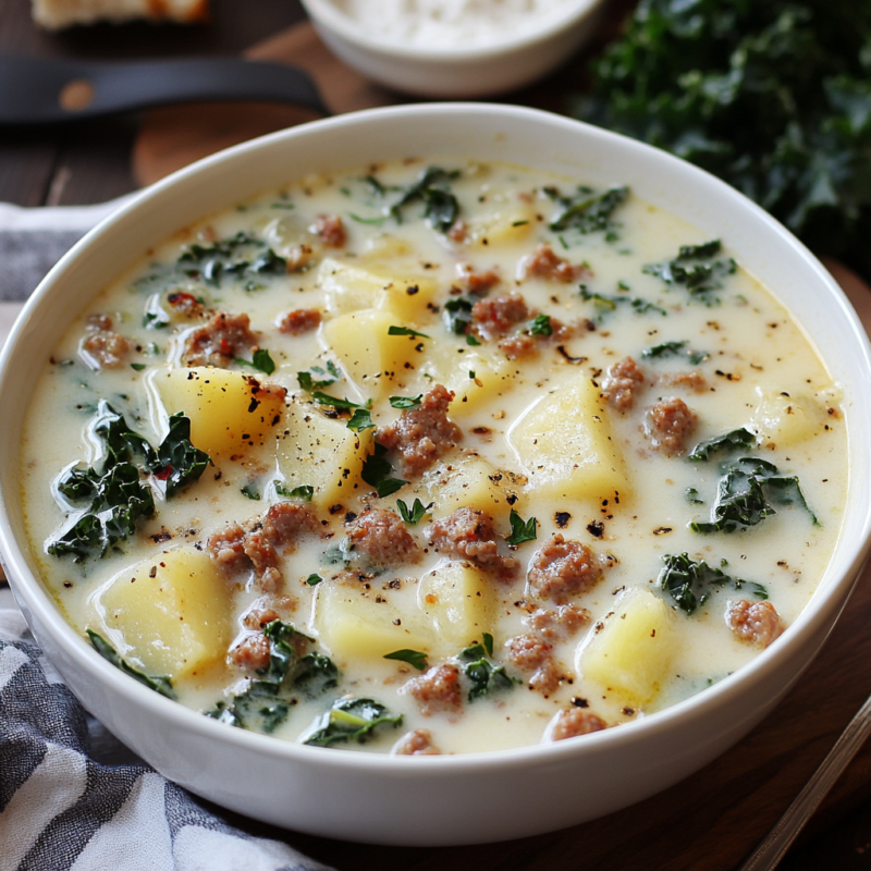 Crockpot Zuppa Toscana