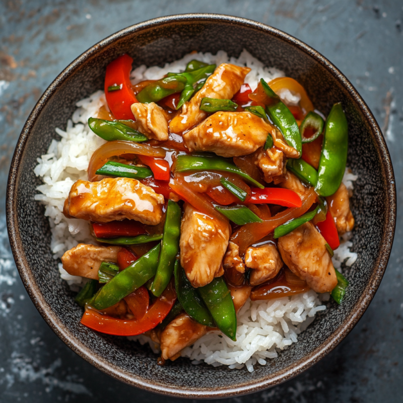 Ginger Soy Chicken Stir Fry