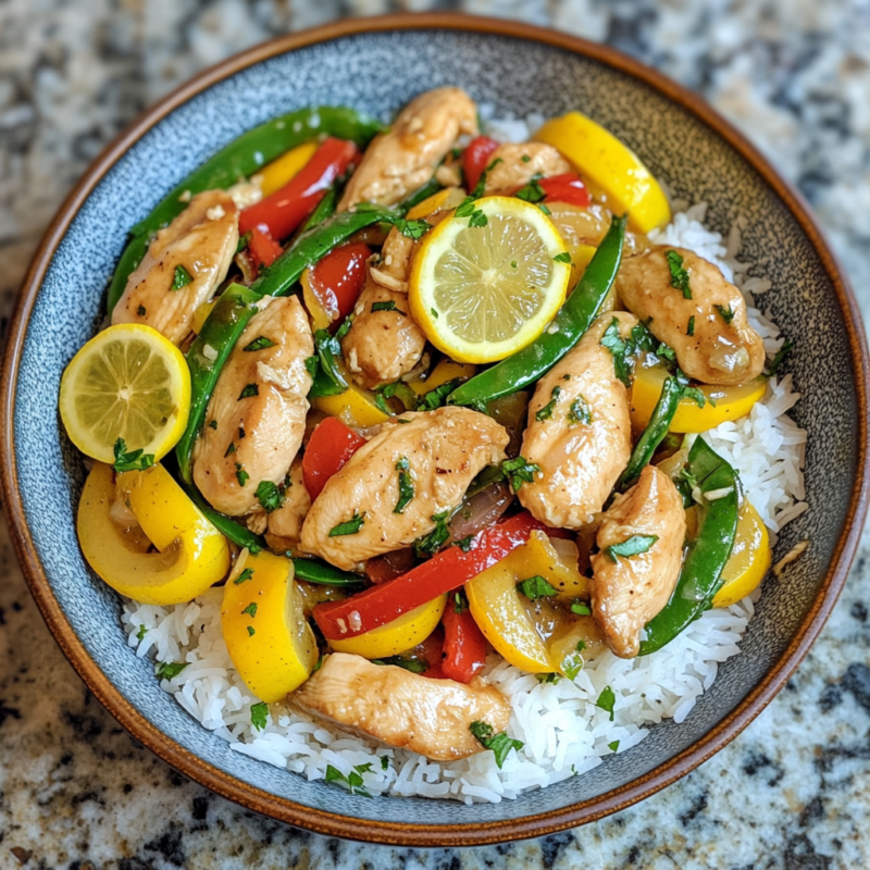 Lemon Chicken Stir Fry