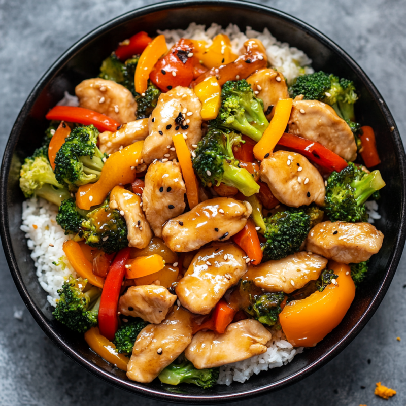 Orange Chicken Stir Fry