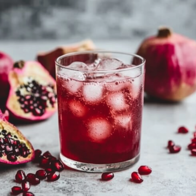 Pomegranate Ginger Fizz