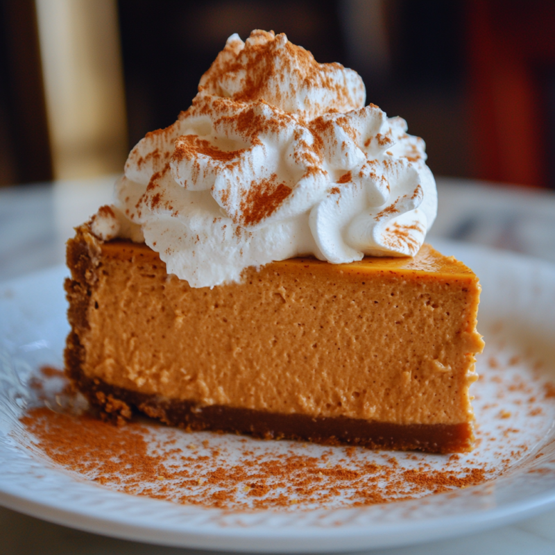 Pumpkin Puree Cheesecake