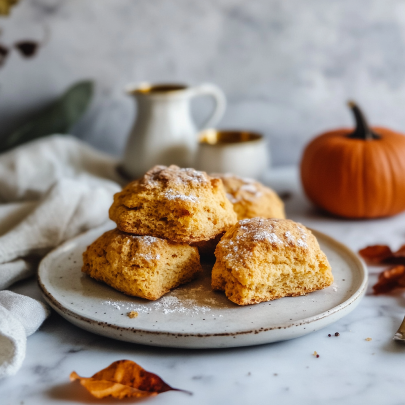 Pumpkin Puree Scones