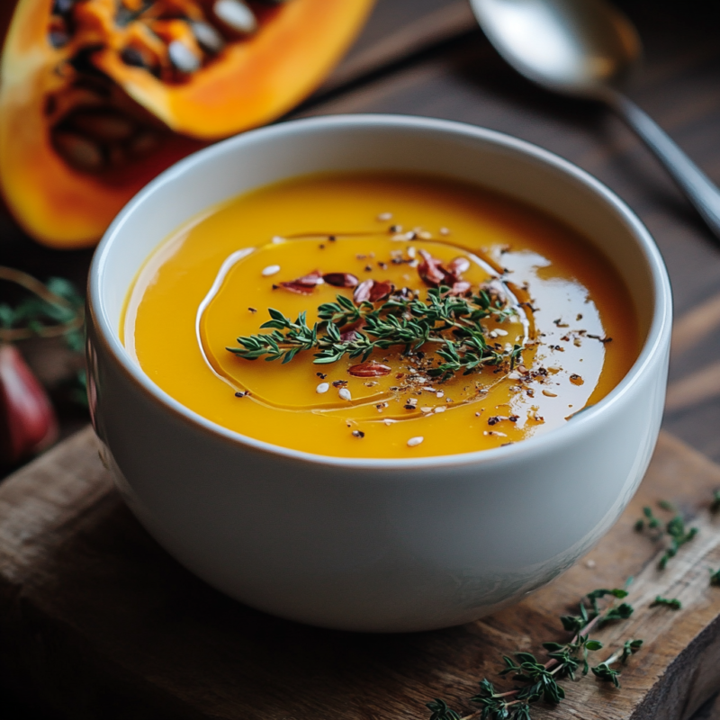 Pumpkin Puree Soup