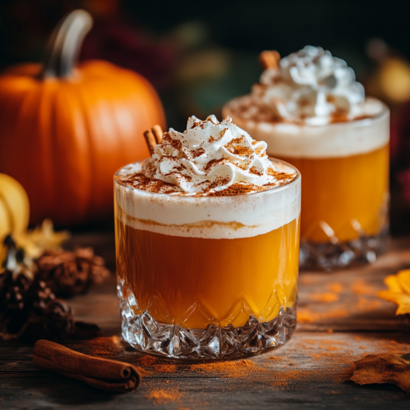 Pumpkin Spice Mocktail