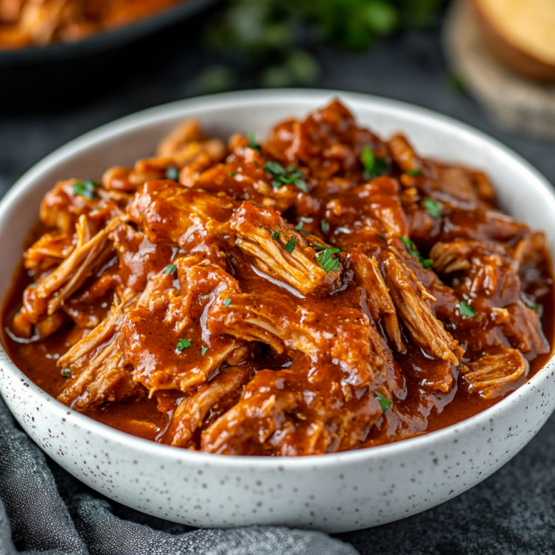 Slow Cooker Pumpkin BBQ Pulled Pork