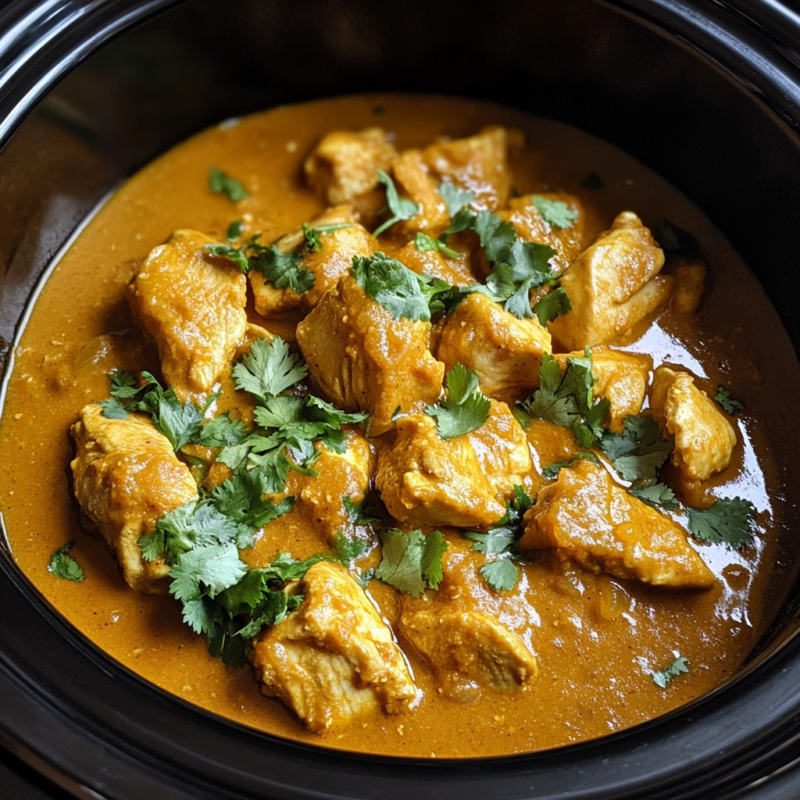 Slow Cooker Pumpkin Chicken Curry