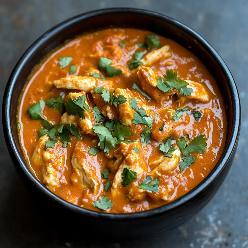Slow Cooker Pumpkin Chicken Tikka Masala