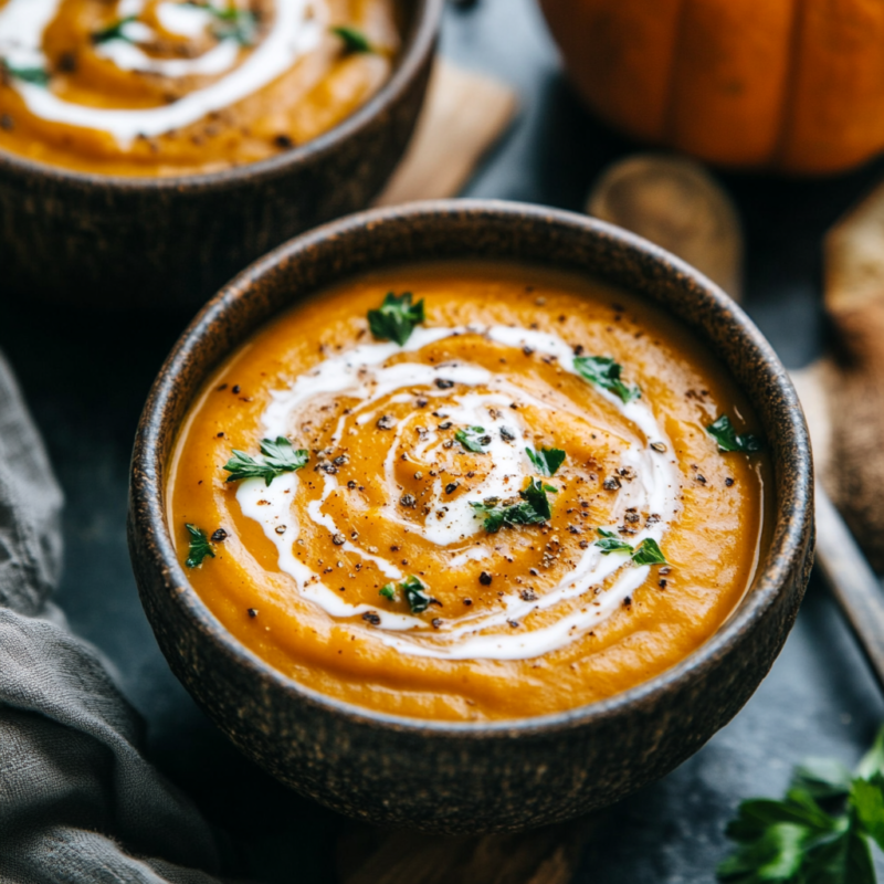 Slow Cooker Pumpkin Soup