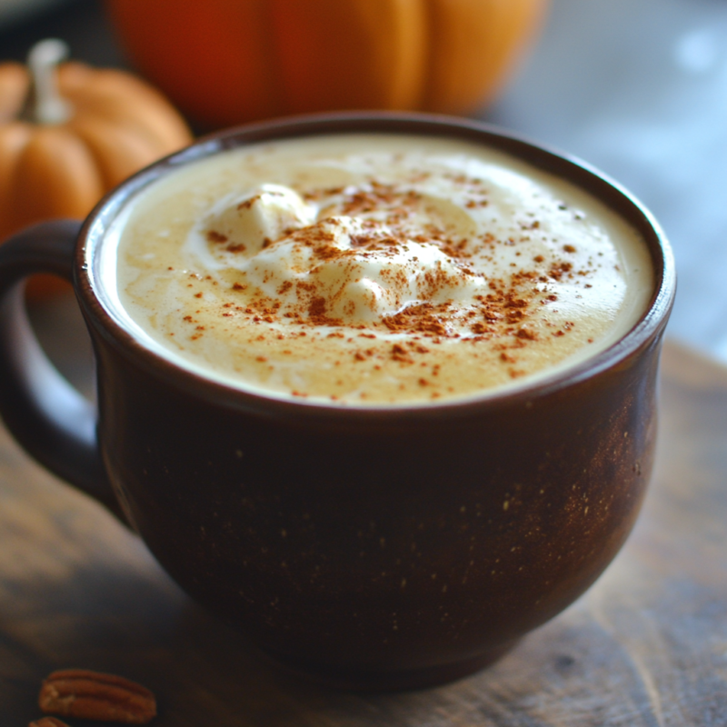 Slow Cooker Pumpkin Spice Latte