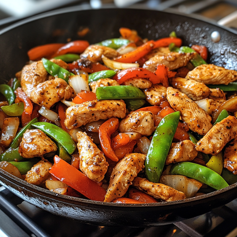 Spicy Chicken Stir Fry