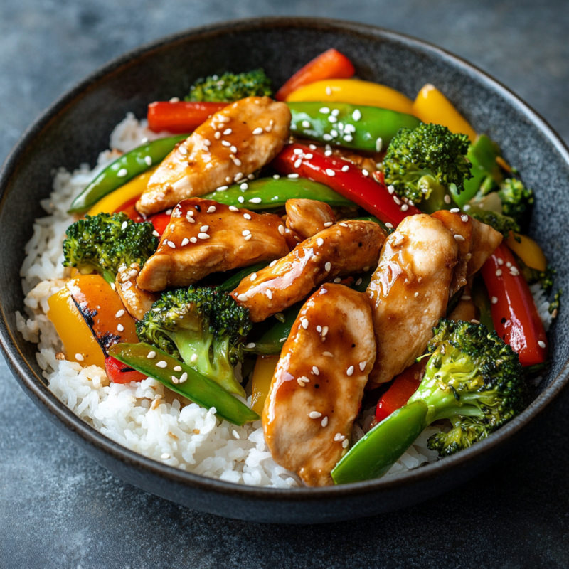 Teriyaki Chicken Stir Fry