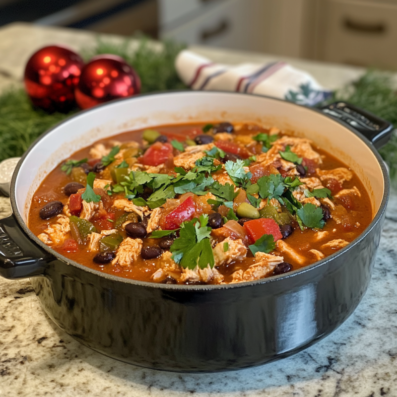 Turkey and Black Bean Chili