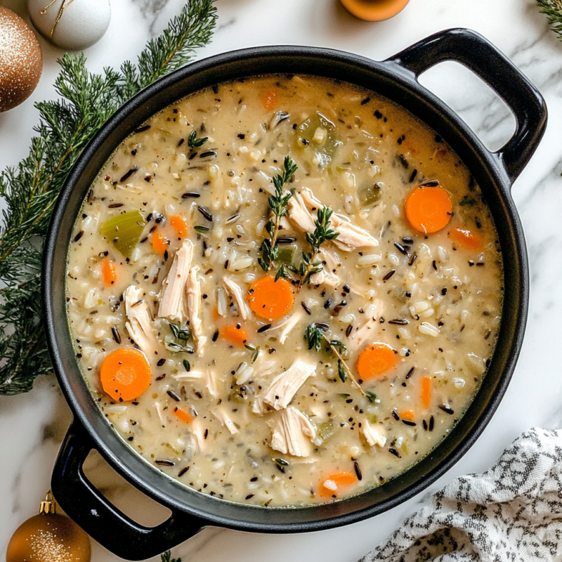 Turkey and Wild Rice Soup
