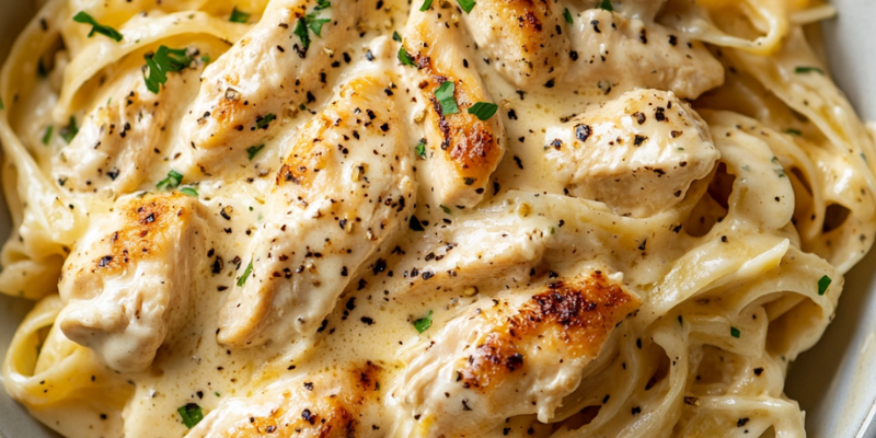 Chicken Alfredo Pasta Recipe