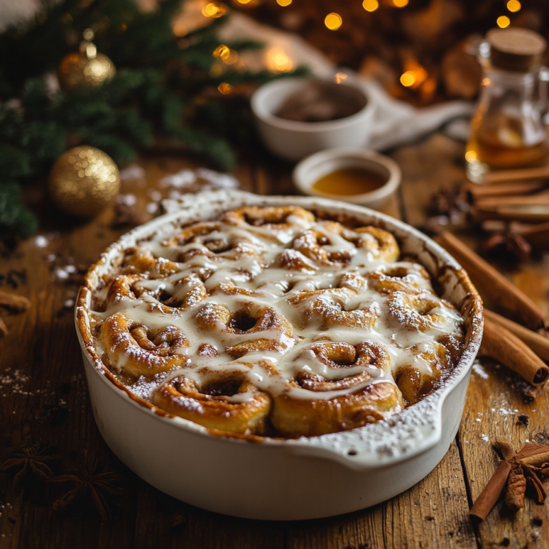 Cinnamon Roll Casserole
