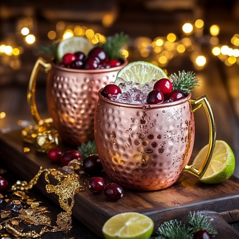 Cranberry Moscow Mule
