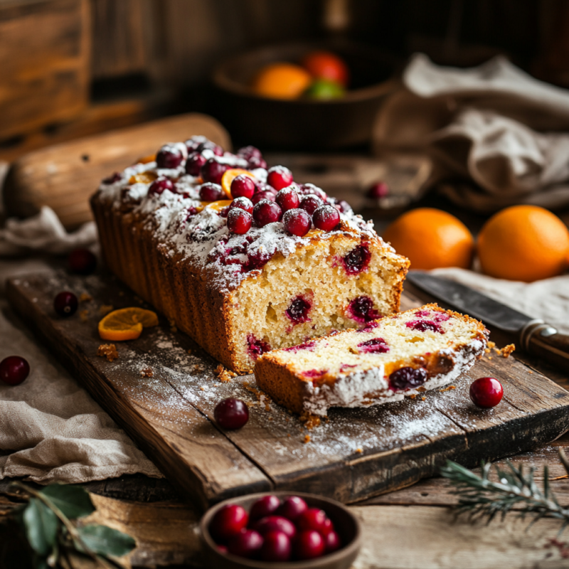 Cranberry Orange Bread