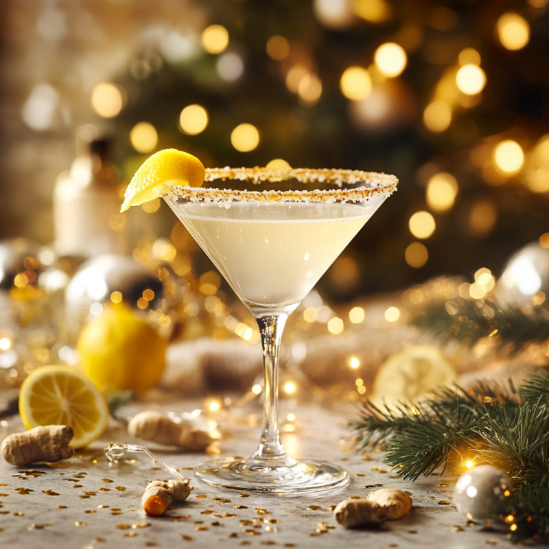 Ginger Snap Martini