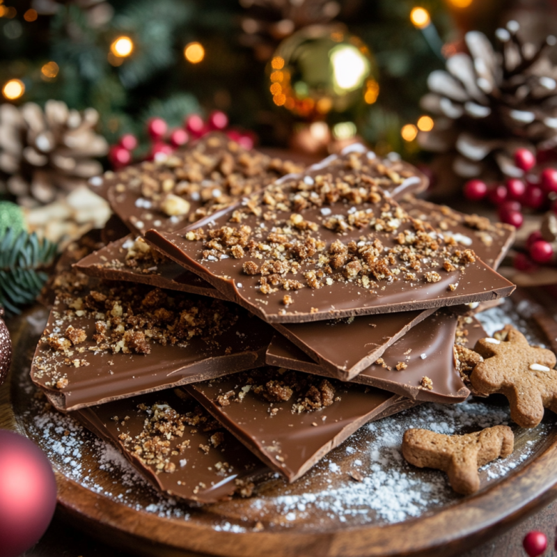 Gingerbread Bark