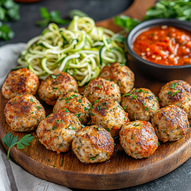Keto Turkey Meatballs