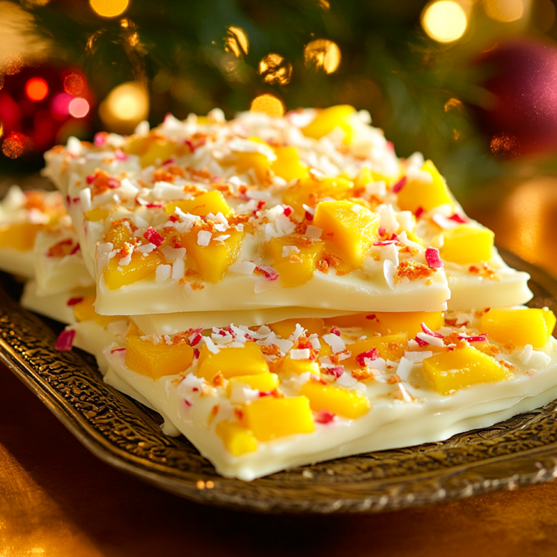 Mango Coconut Bark