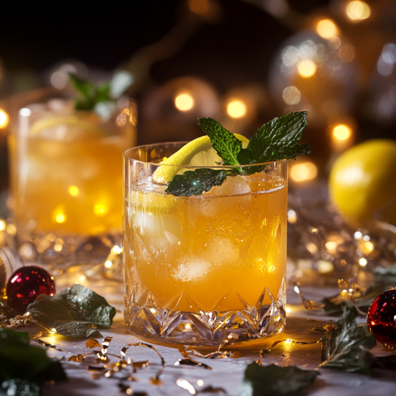 Maple Bourbon Smash