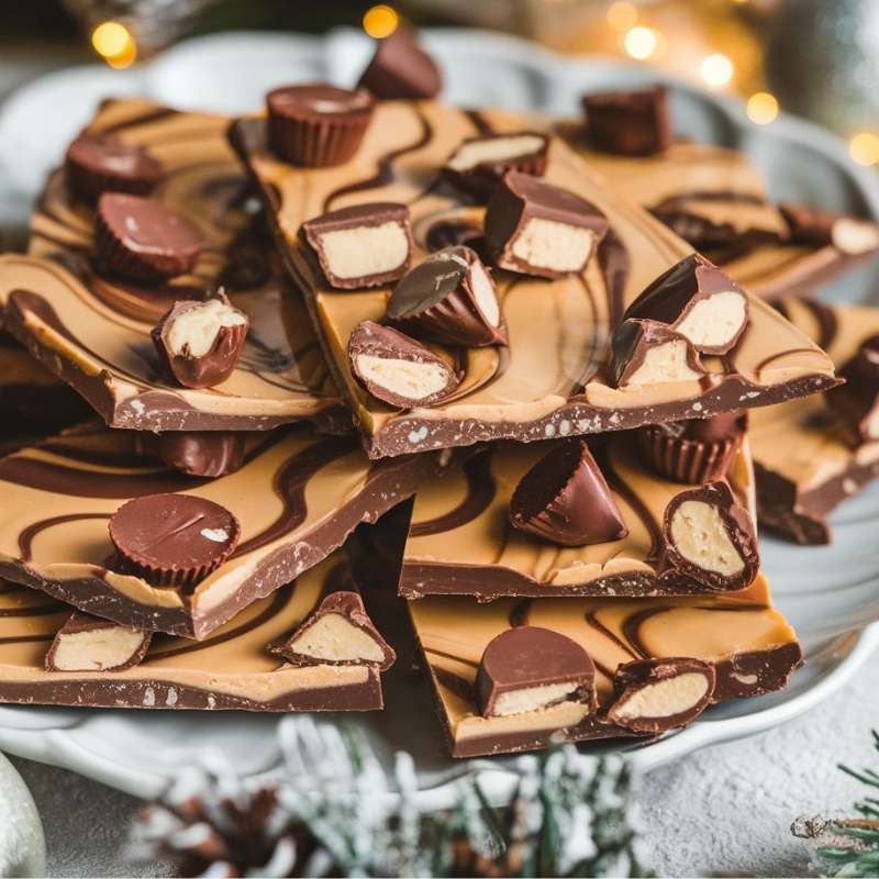 Peanut Butter Cup Bark