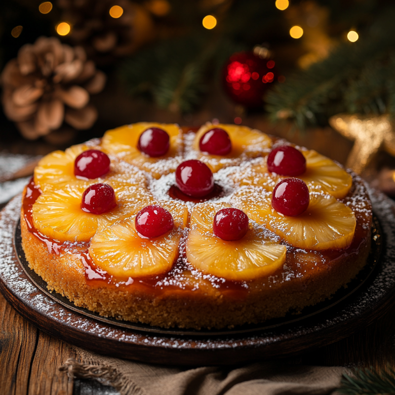 Pineapple Upside-Down Cake