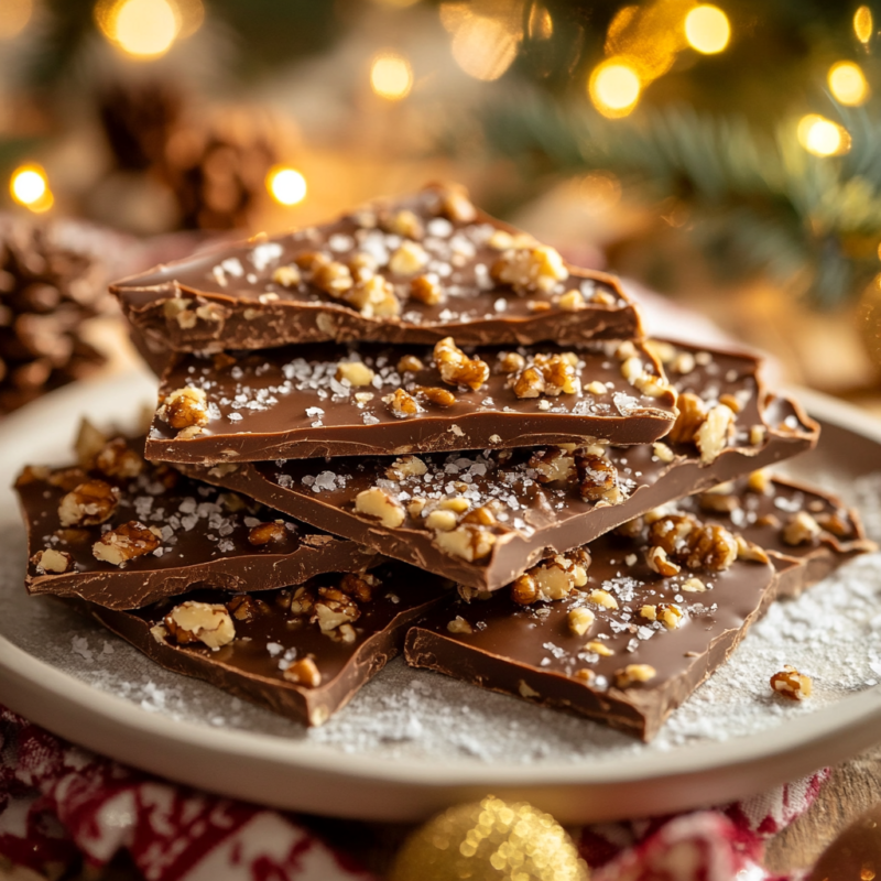 Toffee Chocolate Bark