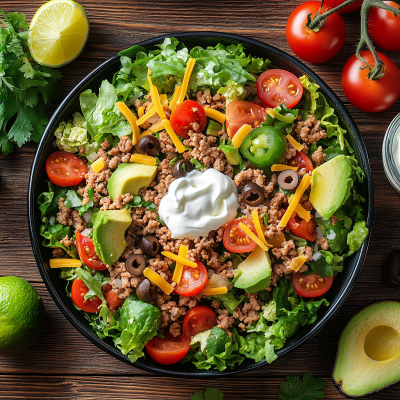 Turkey Taco Salad