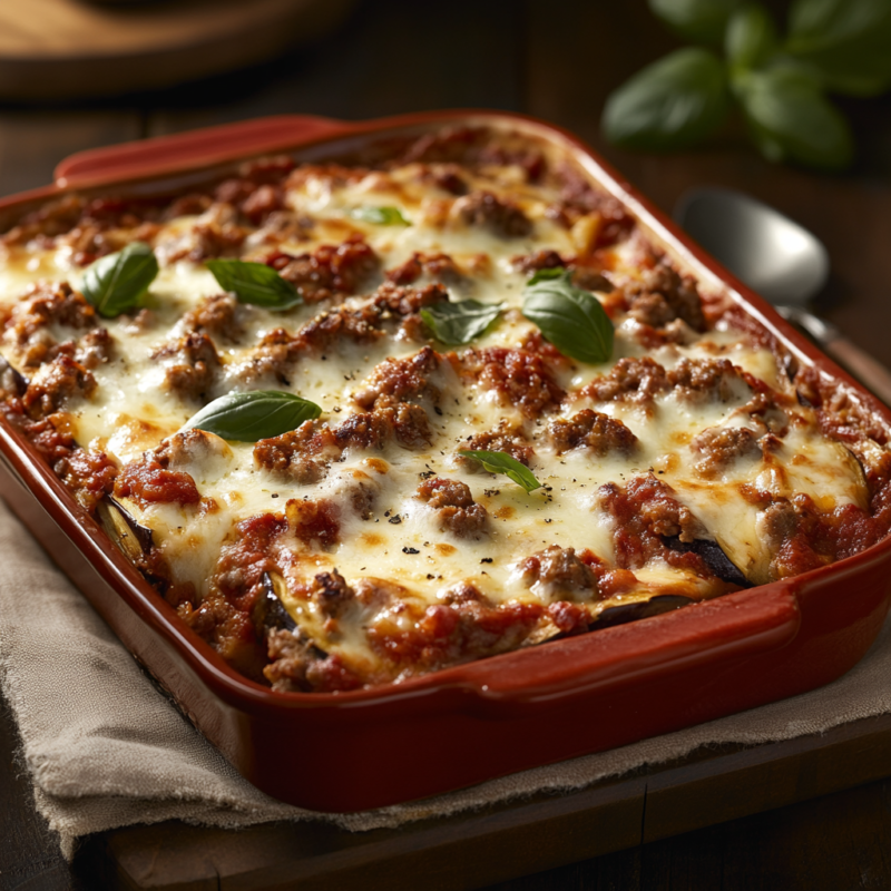 Turkey and Eggplant Parmesan