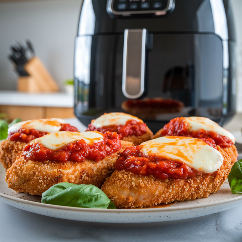 Air Fryer Chicken Parmesan