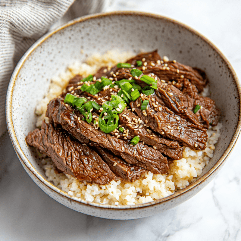 Keto Beef Bulgogi