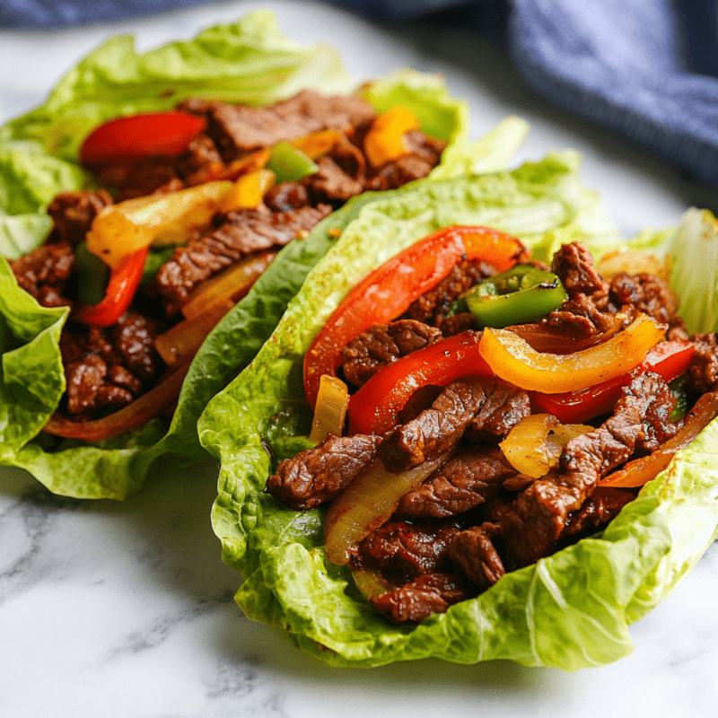 Keto Beef Fajitas